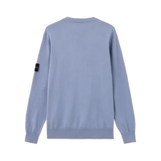 Stone Island Logo Detailed Crewneck Sweatshirt