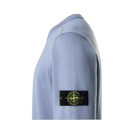Stone Island Logo Detailed Crewneck Sweatshirt
