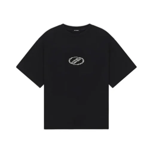 Rhinestone-Embellished T-Shirt