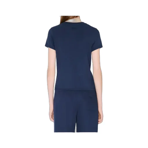Embroidered T-Shirt In Cotton Boke Flower