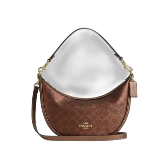 Aria Shoulder Bag In Signature Canvas