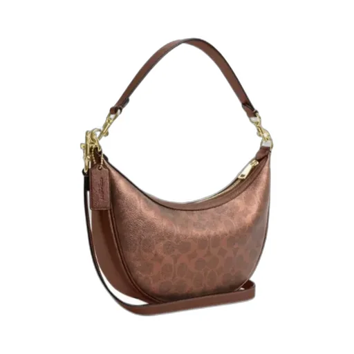 Aria Shoulder Bag In Signature Canvas