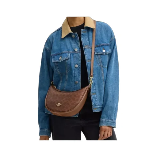 Aria Shoulder Bag In Signature Canvas