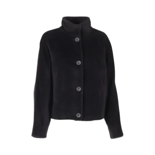 Max Mara Studio Button-Up Coat