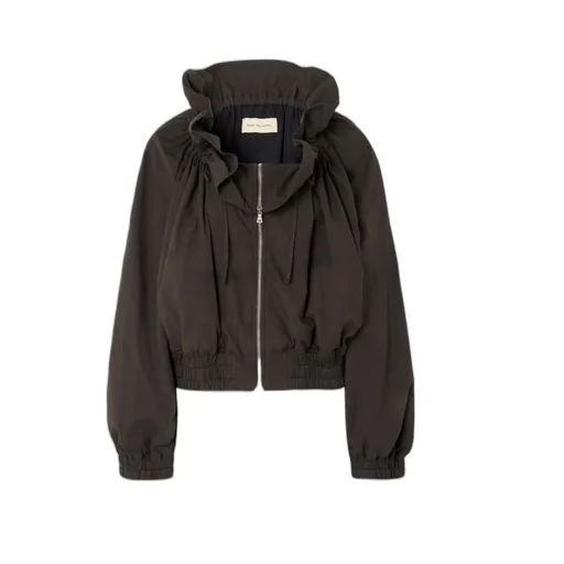 Ruffled Casual Jacket