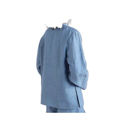 Mandarin Linen Jacket