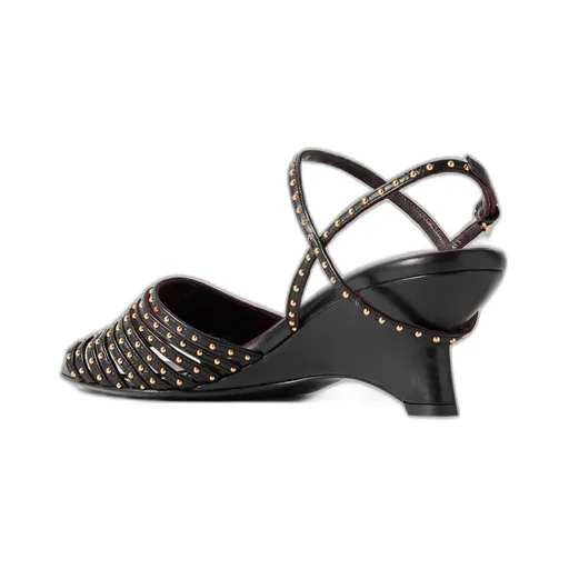 Drew Studded High-Heeled Sandals