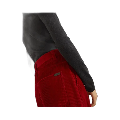 Corduroy Wide-Leg Trousers