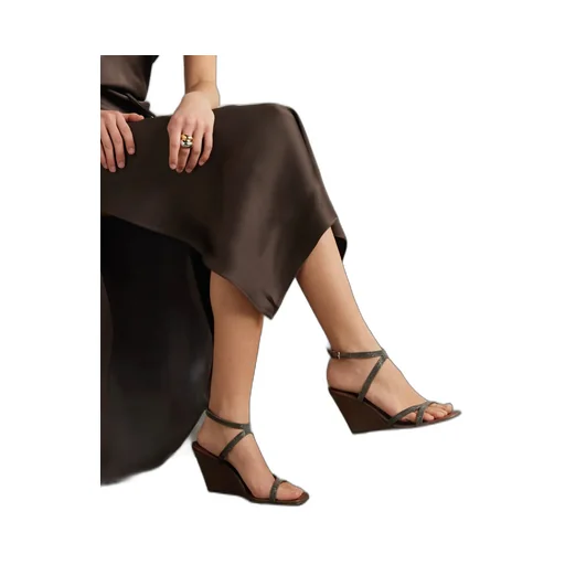 Open Toe Wedge Sandals