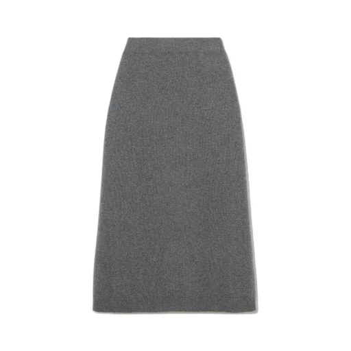 A-Line Mid-Length Skirt