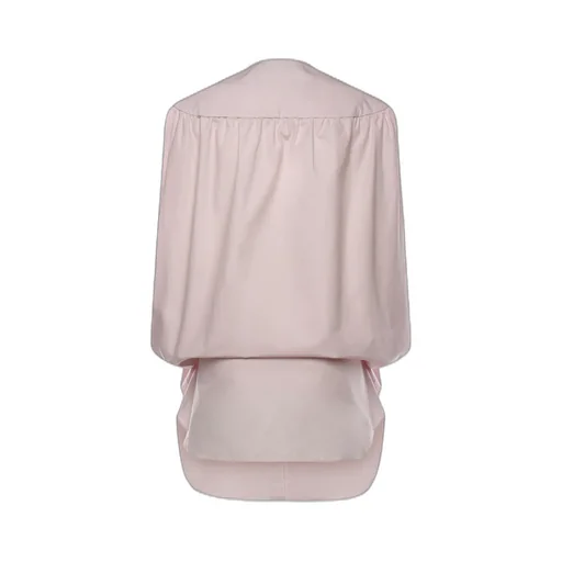 Jacquemus Ruched Detail Crewneck Dress