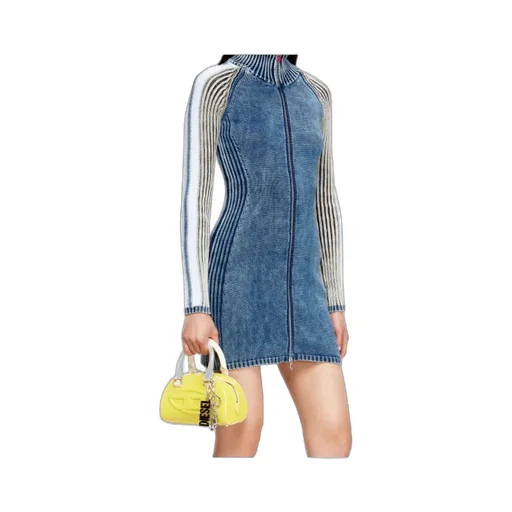 Diesel M-Estelle Turtleneck Knitted Short Dress