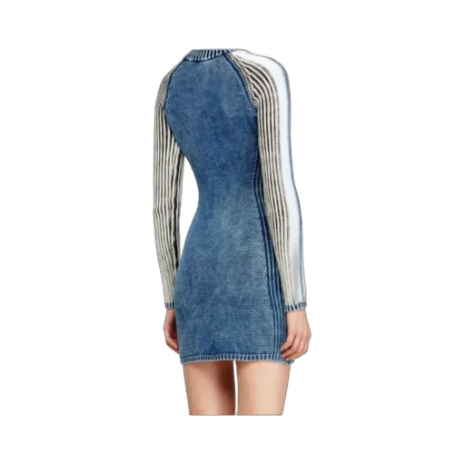 Diesel M-Estelle Turtleneck Knitted Short Dress