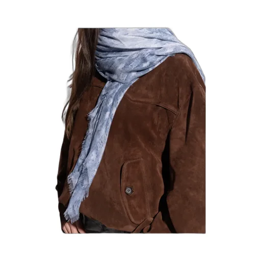 Dsquared2 Monogram Fringed Scarf