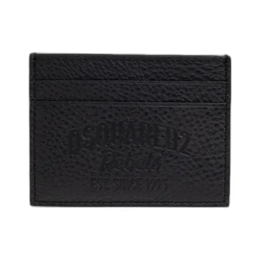 Dsquared2 Rebels Logo Embossed Card Holder