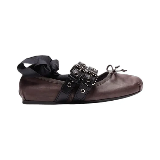 Round-Toed Ballet Shoes