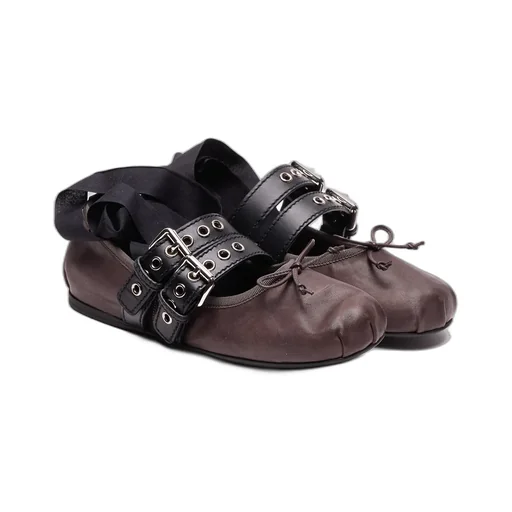 Round-Toed Ballet Shoes