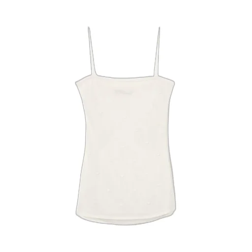 Jacquemus Draped Polka-Dot Motif Tank Top