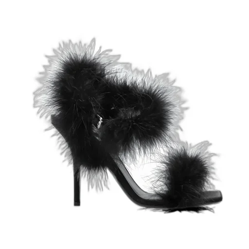 Moschino Buckle Strap Heeled Sandals