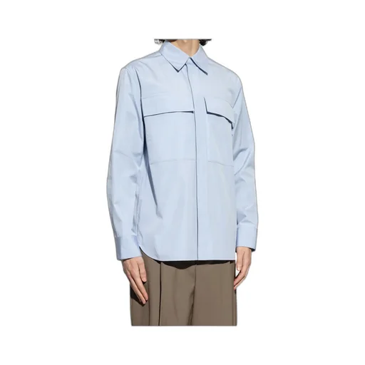 Jil Sander Curved Hem Shirt