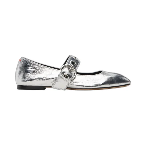 Uma Eyelet Ballet Flats
