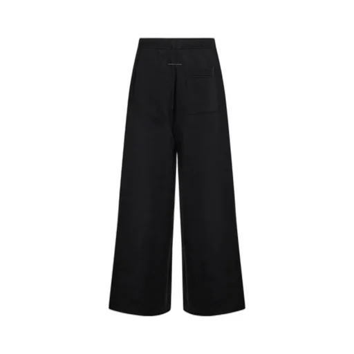 Mm6 Maison Margiela Logo Patch Straight-Leg Trousers