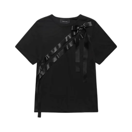 Simone Rocha Bow Sash Crewneck T-Shirt