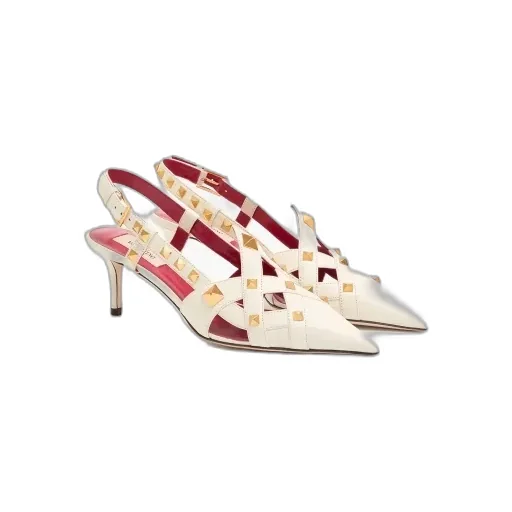 Pointed-Toe High-Heeled Sandals