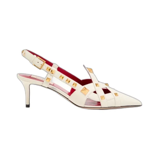 Pointed-Toe High-Heeled Sandals