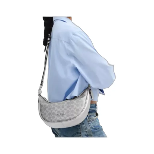 Aria Shoulder Bag In Signature Canvas