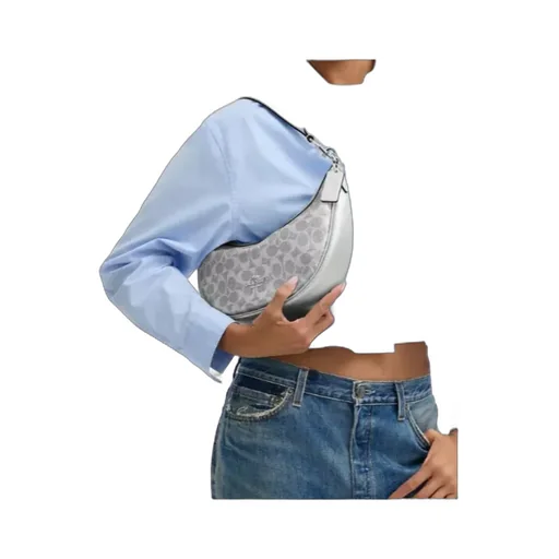 Aria Shoulder Bag In Signature Canvas