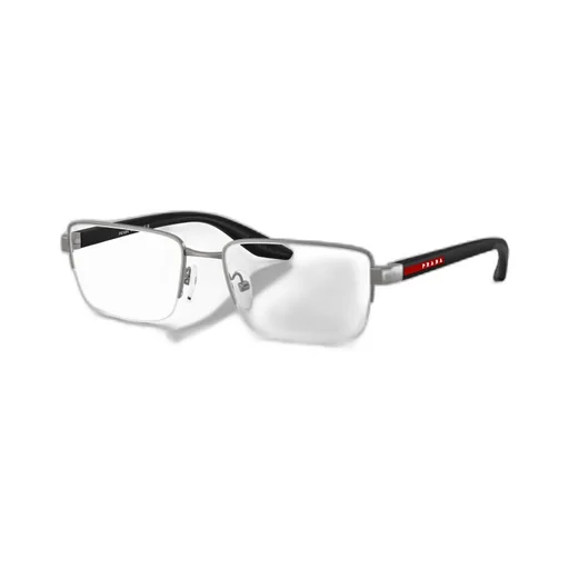 Prada Eyewear Linea Rossa Round Frame Glasses