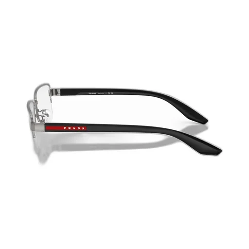 Prada Eyewear Linea Rossa Round Frame Glasses
