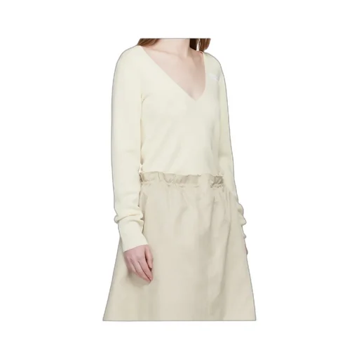 V-Neck Wool Blend Sweater