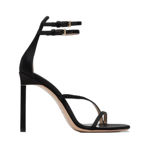 105Mm Satin Sandals