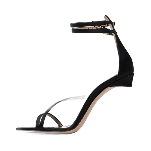105Mm Satin Sandals