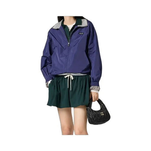 Technical Poplin Blouson Jacket