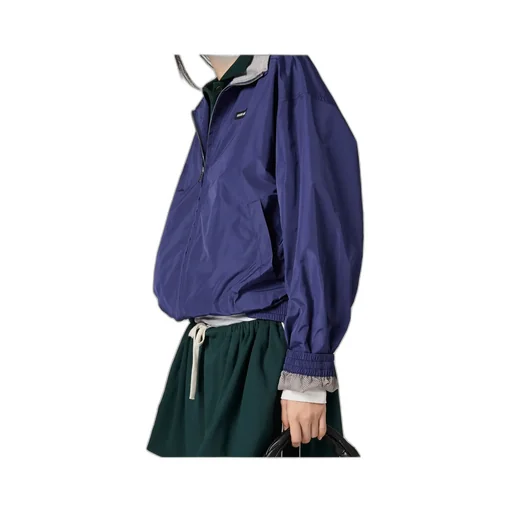 Technical Poplin Blouson Jacket