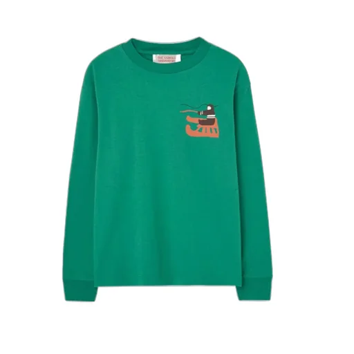 Crew Neck Long-Sleeved T-Shirt