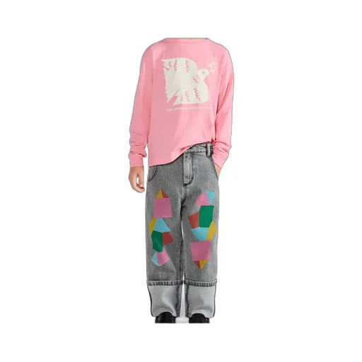 Crew Neck Long-Sleeved T-Shirt