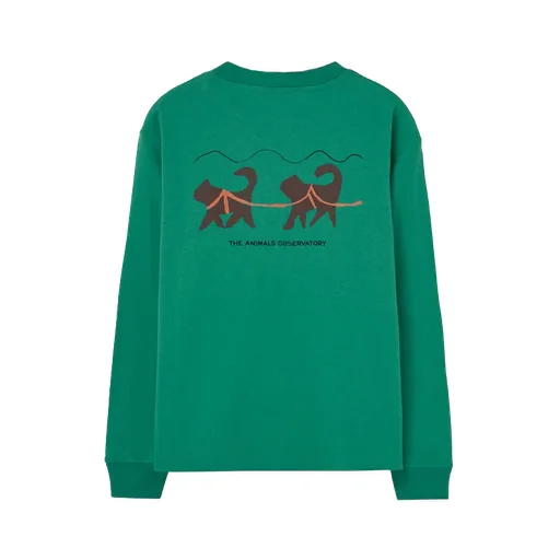 Crew Neck Long-Sleeved T-Shirt