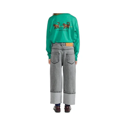 Crew Neck Long-Sleeved T-Shirt