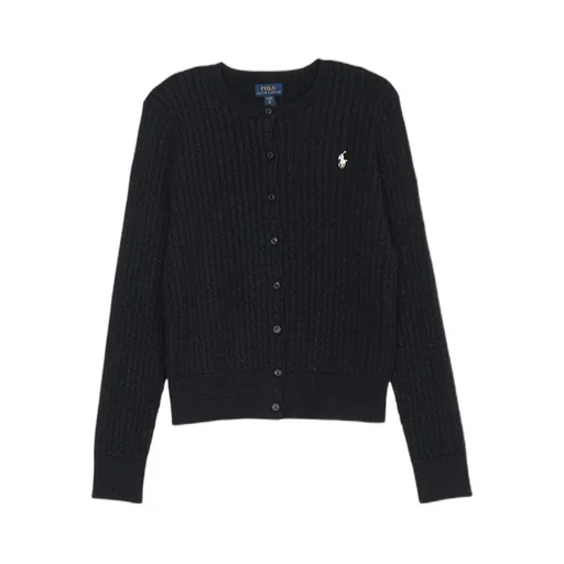 Metallic Cable Cardigan