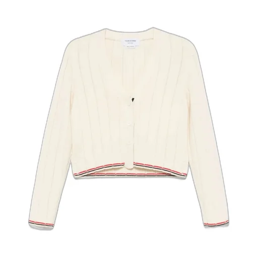 V-Neck Long-Sleeved Knitted Sweater
