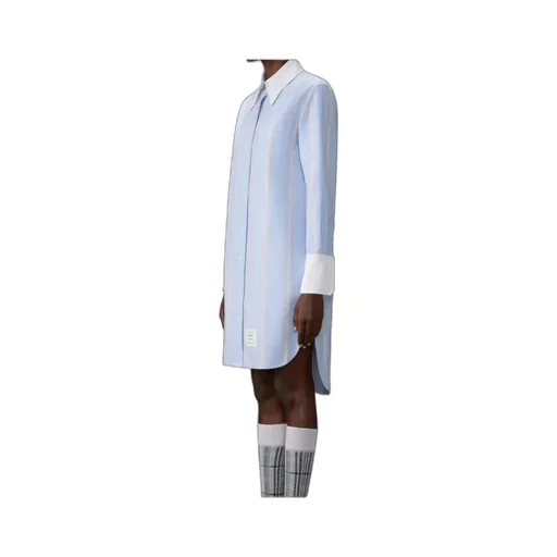 Collared Long-Sleeved Dress