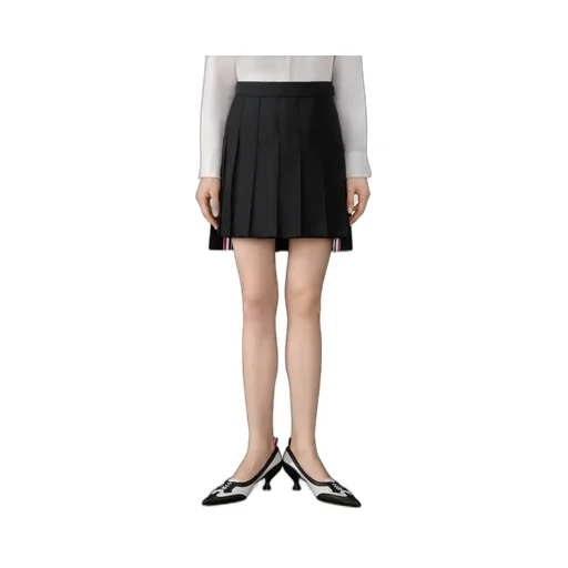 Pleated Mini Skirt