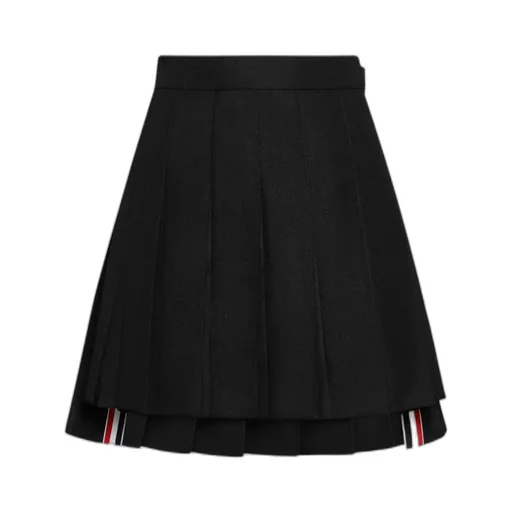 Pleated Mini Skirt