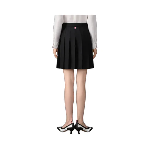 Pleated Mini Skirt