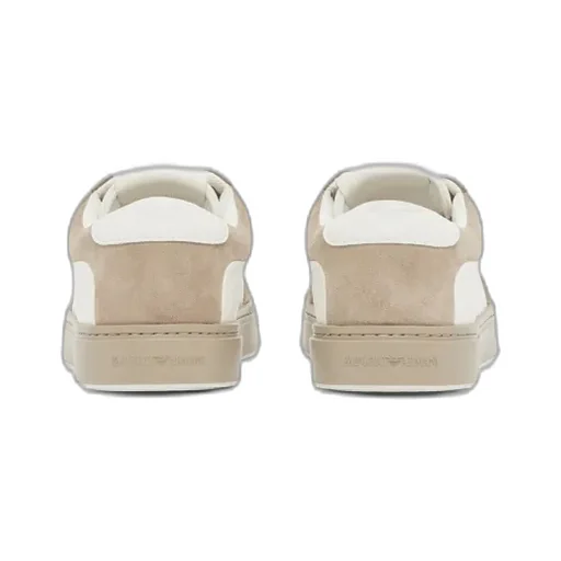 Suede-Panel Sneakers