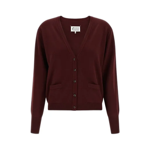 Maison Margiela Long-Sleeved V-Neck Cardigan